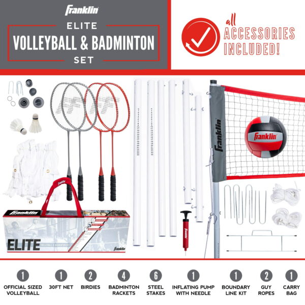 ProStrike Ultimate Badminton & Volleyball Set - Image 2