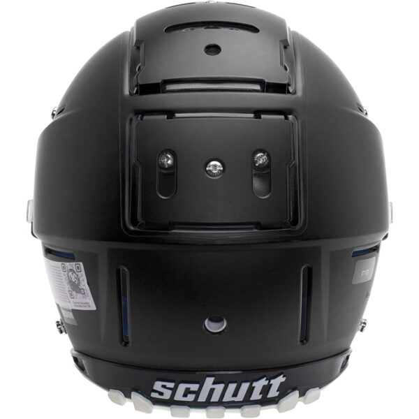 Schutt F7 VTD Adult Football Helmet – Collegiate Package (M, Matte Black) - Image 4