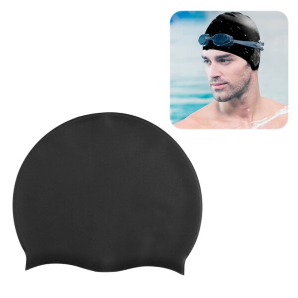 AquaGuard Pro Silicone Swim Cap & Accessory Set - Image 3