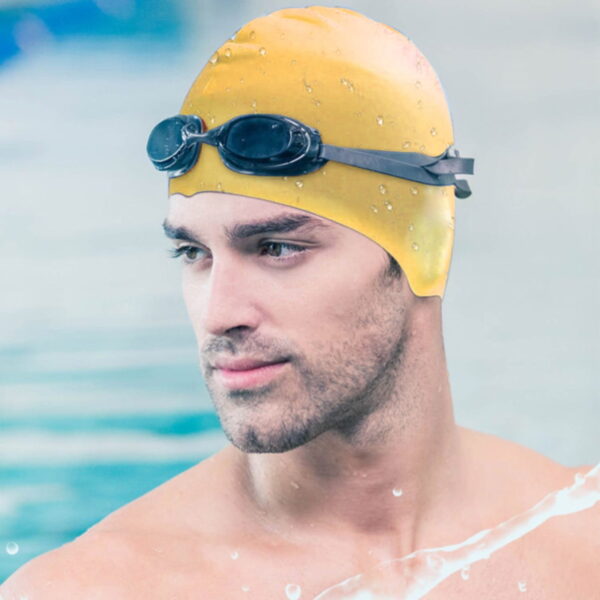 AquaGuard Pro Silicone Swim Cap & Accessory Set - Image 4
