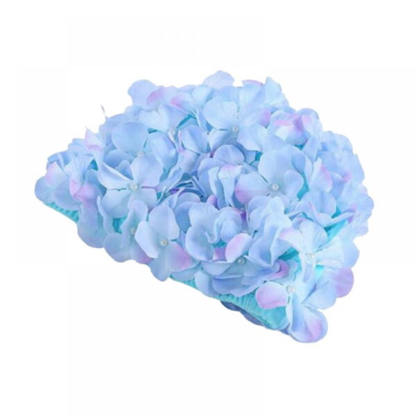 Floral Elegance Women's Retro Swim Cap